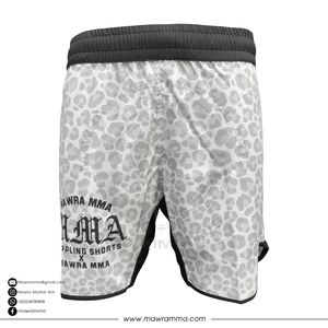 กางเกงมวย MMA ยี่ห้อ Mawra สำหรับผู้ชาย แห้งเร็ว พิมพ์ลายแบบ Sublimation สำหรับฝึกซ้อมและแข่งขันมวยปล้ำผสม ทรงปกติ ไซส์ผู้ใหญ่ - Product Image 2