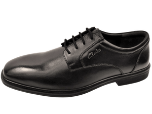 Zapatos Oxford de Vestir para Hombre, Negros, de Cuero Genuino, con Cordones, Transpirables, con Logotipo en Relieve, Suela de Goma Antideslizante, para Todas las Temporadas, para Oficina - Product Image 5