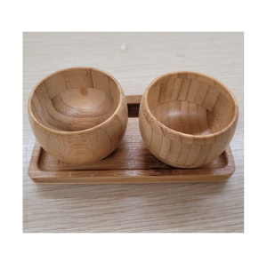 Vietnam Factory <b>Bamboo</b> Bowls Polished Technique Extra Large Wooden Spoon Set Engraved Logo Kitchenware Dinnerware Decorative Use - Product Image 2