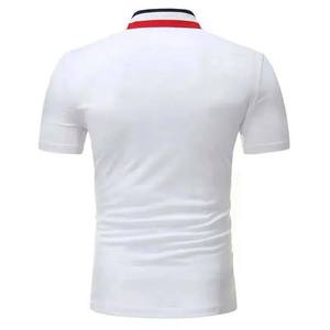 Polo pour hommes à manches courtes en coton, séchage rapide, style tendance, personnalisable avec votre logo de marque OEM - Product Image 6