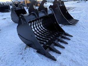 300 <b>Series</b> E300BS72-<b>6</b> Heavy Duty 72 Inch Excavator Skeleton Bucket With <b>6</b> Inch Spacing - Product Image 6