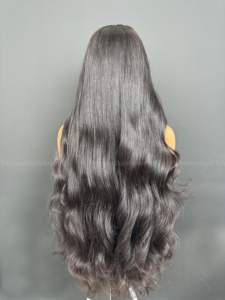 Perruques ondulées de cheveux Remy vietnamiens sans enchevêtrement et perte de cheveux extensions de cheveux bon marché - Product Image 2