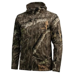 Veste de chasse imperméable unisexe à logo personnalisé avec motif imprimé pour les activités de plein air en hiver, camping et pêche - Product Image 1