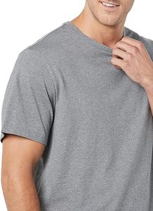 Camiseta Oversize de Algodón Pesado de 270G para Hombre, Cuello Redondo, Lisa, Estilo Urbano, Manga Corta, Personalizable - Product Image 5