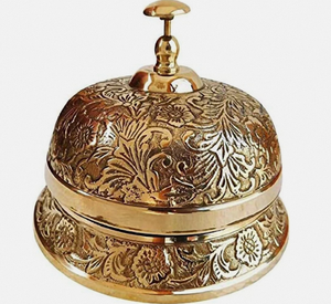 Table Desk <b>Bell</b> <b>Brass</b> Hotel Service Ornate Reception Counter <b>Bell</b> - Product Image 1