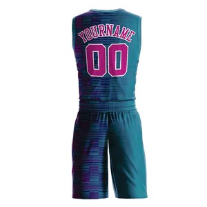 Uniformes de Baloncesto Florales Personalizados, Conjunto de Pantalones Cortos de Malla Sublimada, Unisex para Adultos, Transpirable, para Todas las Temporadas, Camiseta sin Mangas - Product Image 5