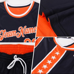 Conjunto de Uniforme de Baloncesto Personalizado Premium, Estilo Retro, Secado Rápido, Atlético, Rojo y Blanco, Cuello Redondo, Venta al Por Mayor Global Directa de Fábrica - Product Image 4