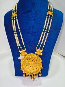 Elegante Collar de Cadena Plateada con Cristales Cuadrados Color Verde Azulado y Perlas, Joyería Minimalista de Moda para Mujer - Product Image 2