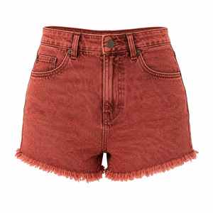 Shorts de Mezclilla para Mujer, Corte Relajado, Transpirables, de Secado Rápido, Estilo Clásico Negro, Elegantes - Product Image 5