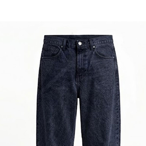 Mens Baggy Jeans Acid Wash Denim Oversized Fit Loose Streetwear Vintage Washed Casual Wear Modern Fashion Apparel - Product Image 6