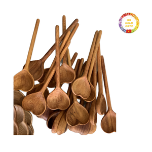 Cuillère en bois |   Cuillère à café en bambou |   Petite taille mini |   Écologique |   Fournisseur en gros OEM - Product Image 1