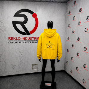 NEW Casual Fashion Bright <b>Yellow</b> Oversized Zip Up Hoodie Relaxed Fit Streetwear Loose Oversized <b>Clothing</b> Baggy casual drop shoul - Product Image 4