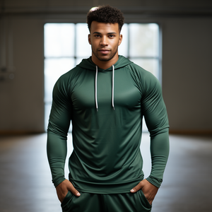 เสื้อผ้าออกกำลังกายแขนยาวพิมพ์ลายตามสั่งสำหรับผู้ชาย บริการ OEM เสื้อรัดรูปแห้งเร็วแบบระเหิดสีสำหรับผู้ชาย ขายส่ง OEM - Product Image 1