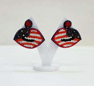 Pendientes de Aro Plateados con Patitos Bordados a Mano y Lentejuelas, Modernos y Decorativos para Fiestas y Eventos Festivos, Estilo Boho - Product Image 5