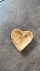 Bandeja de Almacenamiento de Madera en Forma de Corazón, Tallada, Clásica, Ecológica, para Cocina y Baño, Recipiente para Alimentos, la Más Vendida en Indonesia - Product Image 1