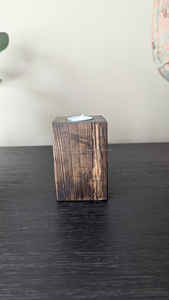 Soporte de luz en T de latón antiguo con recortes tradicionales, soporte de vela de estilo indio para Pooja, templo y decoración festiva - Product Image 4