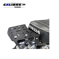 Porte-bagages arrière en alliage d'aluminium pour moto TAIWAN CALIBRE Monkey 125, compatible avec toutes les marques de top-cases, capacité de charge 5 kg, garantie 1 an