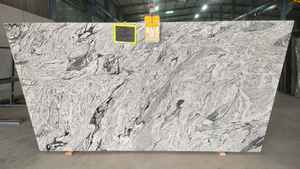 แผ่นหินแกรนิตสีขาววิสคอนสำหรับเคาน์เตอร์และท็อปโต๊ะเครื่องแป้ง - Product Image 4