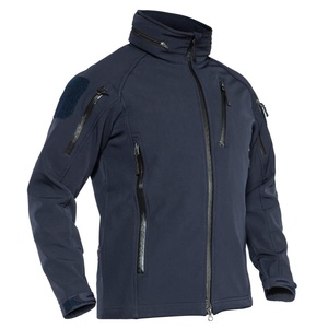 Veste Softshell Homme Personnalisée à Col Montant et Logo Frontal, Hiver, Coupe Fine, Prix Usine, pour Garçons - Product Image 3
