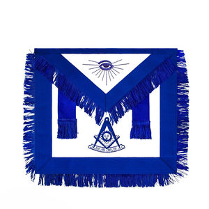 Tablier maçonnique en cuir durable, brodé, design élégant, sangle réglable, idéal pour les cérémonies, les rituels, les réunions et les événements de la loge - Product Image 6