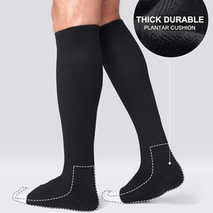 Custom Design Baseball Soccer Softball <b>Socks</b> Black Knee High Cotton Breathable Moisture Wicking Summer Unisex for Adults Youth - Product Image 3
