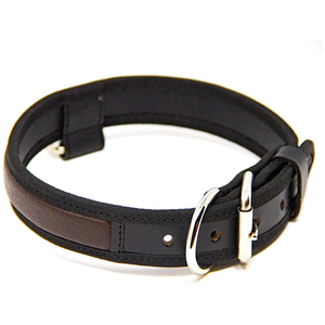 2026 Newest Luxury Modern Style Soft Dogs Collar In Low MOQ Comfortable Genuine Leather Dog Collars with Buckle - Product Image 5