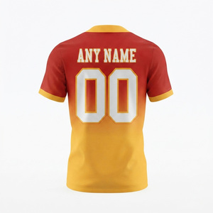 เสื้อฮอกกี้ไอซ์ไวเปอร์สแขนสั้นสำหรับผู้ชาย 19 ทัคเคิลทวิลล์ โพลีเอสเตอร์ระบายอากาศได้ดี เสื้อผ้าฤดูหนาว ทรงปกติ สายรัดปรับได้ - Product Image 4