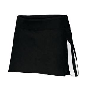 Jupe-culotte 2-en-1 en coton personnalisable avec logo, taille naturelle, fente latérale, pour femmes, décontractée, fitness, golf, tennis, badminton, ample et légère - Product Image 5