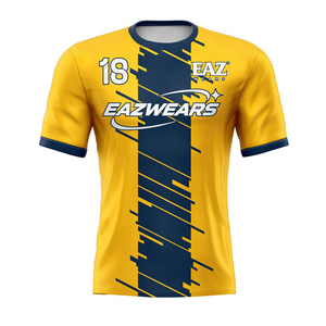 เสื้อฟุตบอลระบายอากาศได้ดี ชุดทีมฟุตบอล ควบคุมความชื้น เสื้อกีฬา สั่งทำได้ตามแบบ รับผลิตแบบ OEM ODM เสื้อฟุตบอล - Product Image 6