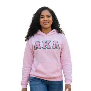 Sudadera con Capucha Rosa para Mujer, Doble Costura, Bordada, de Algodón Premium, Estilo Casual para Invierno - Product Image 3