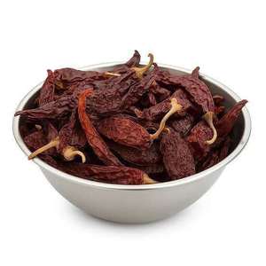 Chile Rojo Seco Medio Byadagi de Calidad Premium para Exportación con Tallo, Secado Naturalmente al Sol, Especias Indias Ligeramente Picantes para Curry Casero - Product Image 5