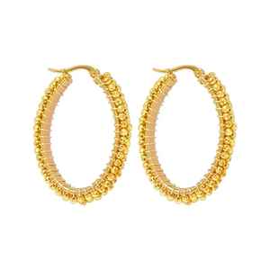 Handmade <b>Resin</b> Beaded <b>Earring</b> Set for Women Artisan Jewelry Fashion Accessories TCE Brand Model Tce00 Wholesale Export Quality - Product Image 1