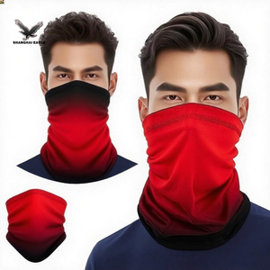 Custom Seamless Cycling Bandana Head Scarf Polyester <b>Neck</b> Gaiter and <b>Warmer</b> with Printed Design Outdoor Sun Protection - Product Image 3