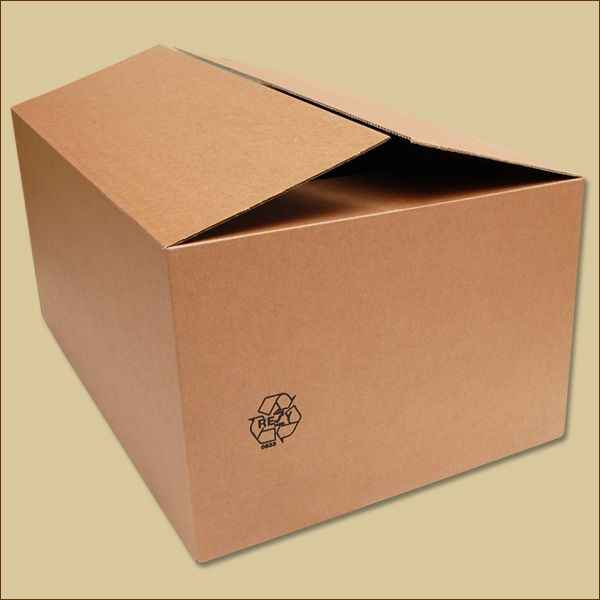 Single-Wall 750 x 500 x 350 mm Folding Carton Paper Shipping Box