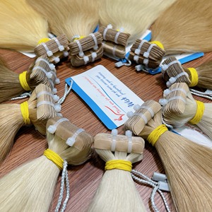 Precio al por mayor, cinta Invisible recta Natural rubia 100%, extensiones de cabello vietnamita de alta calidad, sin enredos, gran stock - Product Image 5