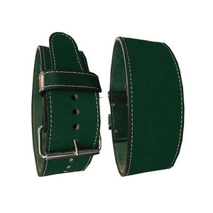 Ceinture de musculation de qualité supérieure à une seule boucle pour la musculation, ceintures de levage de poids pour la gym, protections de poids en cuir ajustables sur mesure - Product Image 6