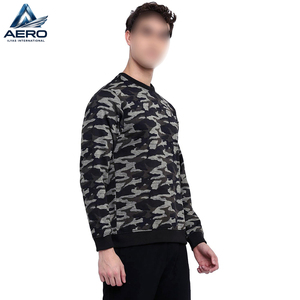 Fournisseur en gros OEM – Sweat-shirt polaire personnalisé pour homme, à motif uni, avec poignets côtelés, pull décontracté chaud pour l'hiver - Product Image 2