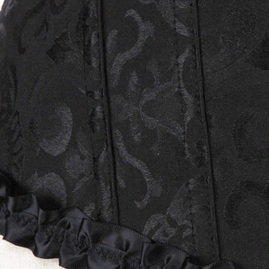 Top Corset de Encaje con Detalles Florales y Cintura Ajustable para Ocasiones Especiales - Product Image 3