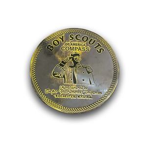 Boussole Nautique Vintage Personnalisée Gravée sur Mesure en Laiton pour Camping, Randonnée, Survie, Poche, Maison, Bureau - Product Image 5