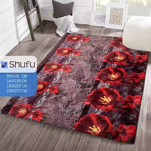 Alfombras Modernas de Alta Calidad Antideslizantes para Limpieza con Aspiradora, Hechas de Franela Suave y Lisa, Lavables, Antibacterianas, con Pelo Medio - Product Image 6