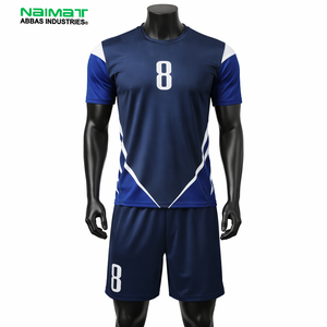 Ensemble d'uniformes de volley-ball professionnels pour hommes, respirant, pour l'entraînement sportif en équipe, séchage rapide, kit de match à manches courtes - Product Image 1