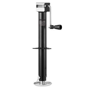 Martinetto a cavalletto per rimorchi con capacità di carico dinamica di 5000 libbre, maniglia verticale da 15 pollici e piedino rettangolare per rimorchi da carico e utility - Product Image 1