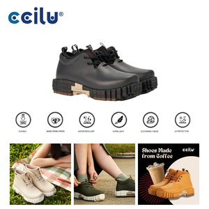 Ccilu Vegan Trendy Baskets Xpresole Pantoo Bas-Semelle Extérieure Antidérapante en TPU Bout Fermé Imperméable - Product Image 3