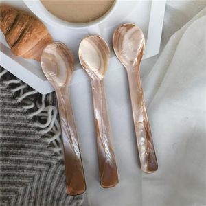 Cuillère en nacre écologique, cuillère en coquille faite à la main, vaisselle naturelle et durable, fabricant en gros sur mesure - Product Image 6