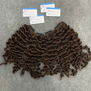 พร้อมส่ง ต่อผมแท้แบบรัสเซีย เกรดพรีเมียม คุณภาพสูง แบบเวฟลอนนุ่มสลวย  ถักด้วยเครื่องจักรแบบ Double Weft - Product Image 1