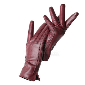 Premium Quality Leather <b>Gloves</b> Soft Genuine Leather Comfortable Fit Durable Hand Safety For Daily And Riding Use - Product Image 2