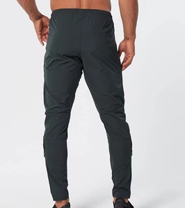 Pantalon de jogging décontracté pour homme en toile, taille mi-haute, coupe large, idéal pour le sport et la gym - Product Image 6