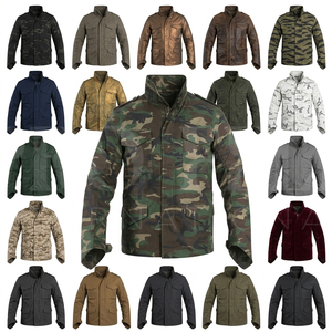 Hot Selling Custom Camouflage Printed Lightweight <b>Field</b> <b>Jacket</b> 100% Cotton Multiple Pockets Long Sleeve Outdoor Workwear <b>Jacket</b> - Product Image 1