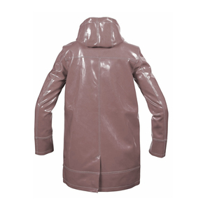 Chaqueta Impermeable de PVC Unisex, Chaqueta de Lluvia de Seguridad Ultra Resistente, Abrigo Largo para Exteriores, Estilo Urbano, Invierno - Product Image 2