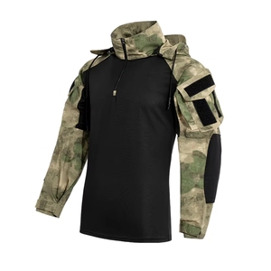 Combinaison tactique pour homme, toile respirante, camouflage, 100% coton, entraînement, travail, printemps, automne, résistante à l'usure, CS, montagne - Product Image 3